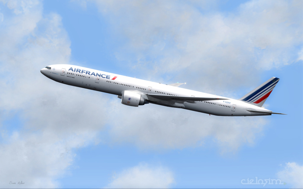 Air France Nc Project Open Sky Boeing 777-300Er By Gabriel Parent-Nadon (Gabpn340_At_Hotma — 1