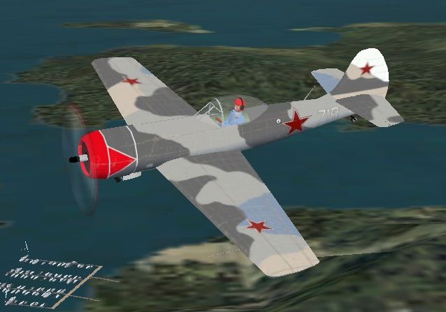 Fs2004/Fsx Yakovlev 50V2 The Yakovlev Yak-50 Aerobatic Aircraft Is A Single-Seat All-Metal