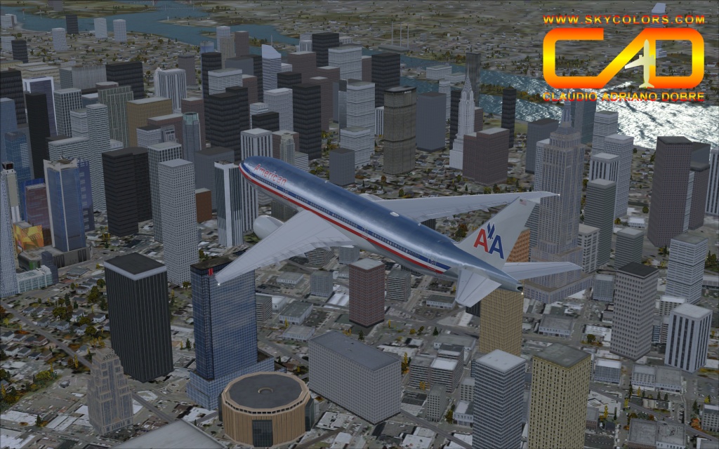 Fsx American Airlines B777-200 Rr This Repaint Is My Tribute To All Victims Of September 1 — 1