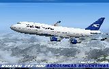 Boeing 747-475P Aerolineas Argentinas Registration Lv-Alj Fs2004 This Is Repainted Texture