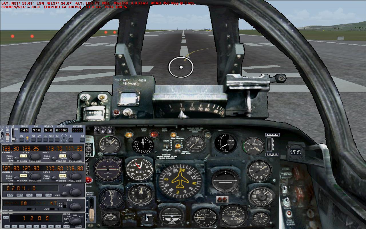 This Is An Update For Fsx Acceleration Of The F-86 Panel For The F-86A Aircraft By Kirk Ol