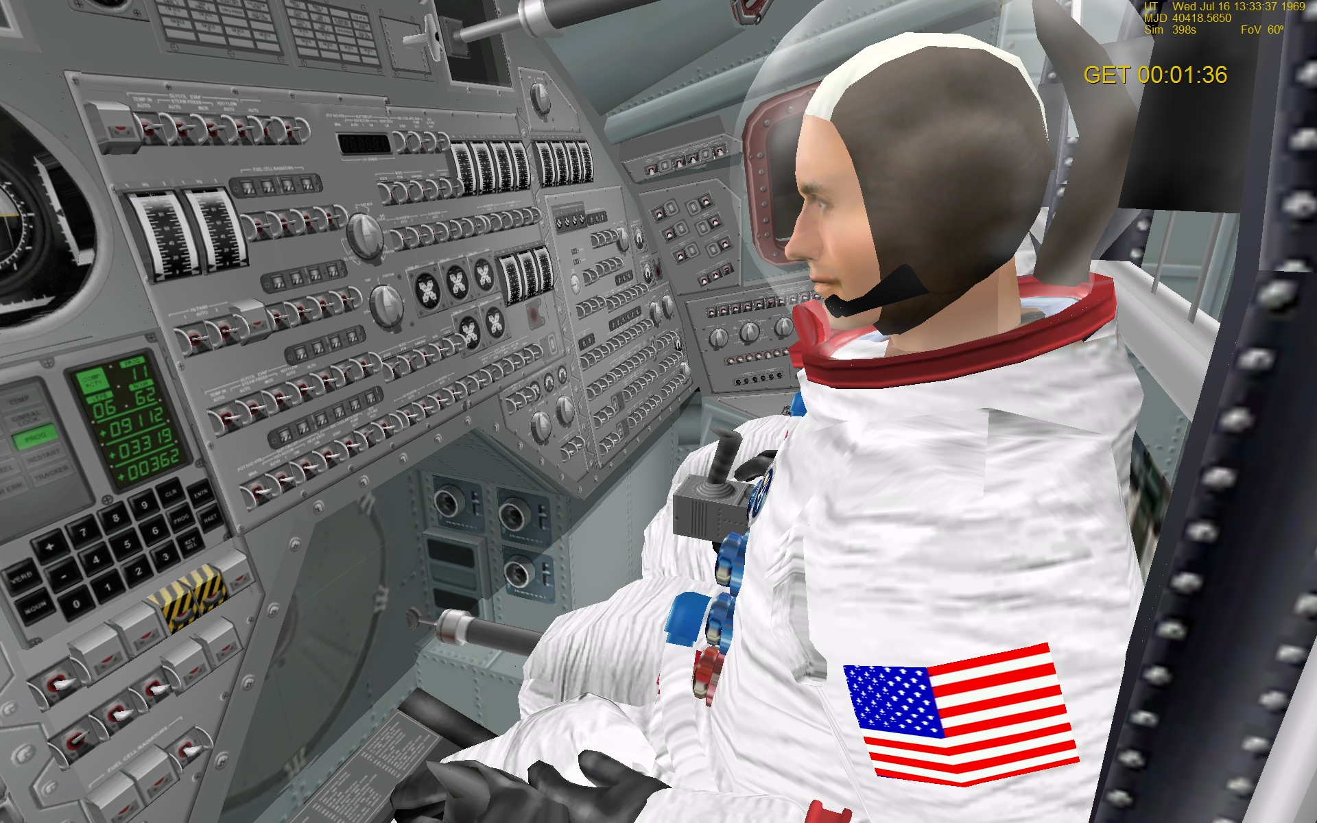 Saturn V Apollo 11 Launch Simulation Video (Part 1) Created Using Orbiter Space Flight Sim — 1