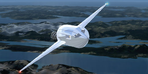Fsx Aircraft Ghhe1 The Ghhe1 Is A Fictional, Rocket-Shaped Aircraft Designed For High Spee