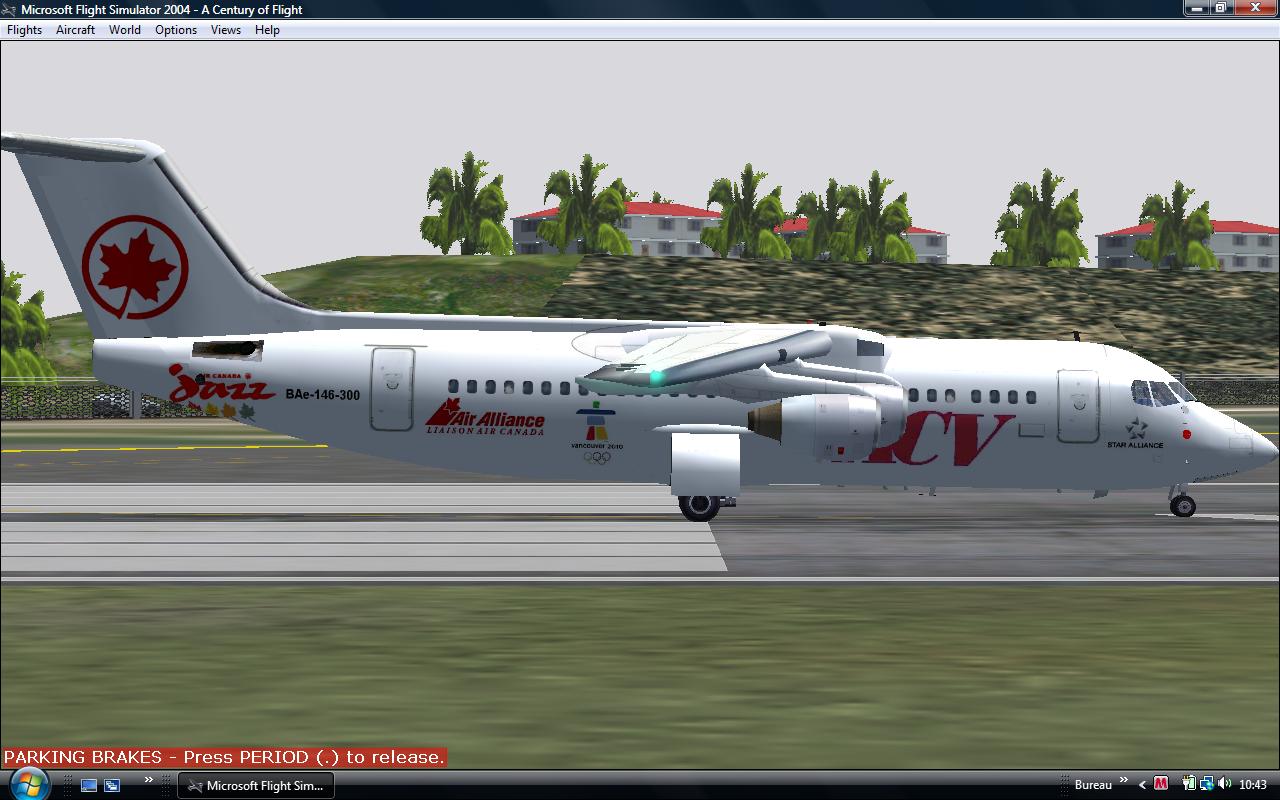 Bae-146X Project Flightsimulator 2004 Model And Texture Files - Jon Murchison Flight Dynam — 1