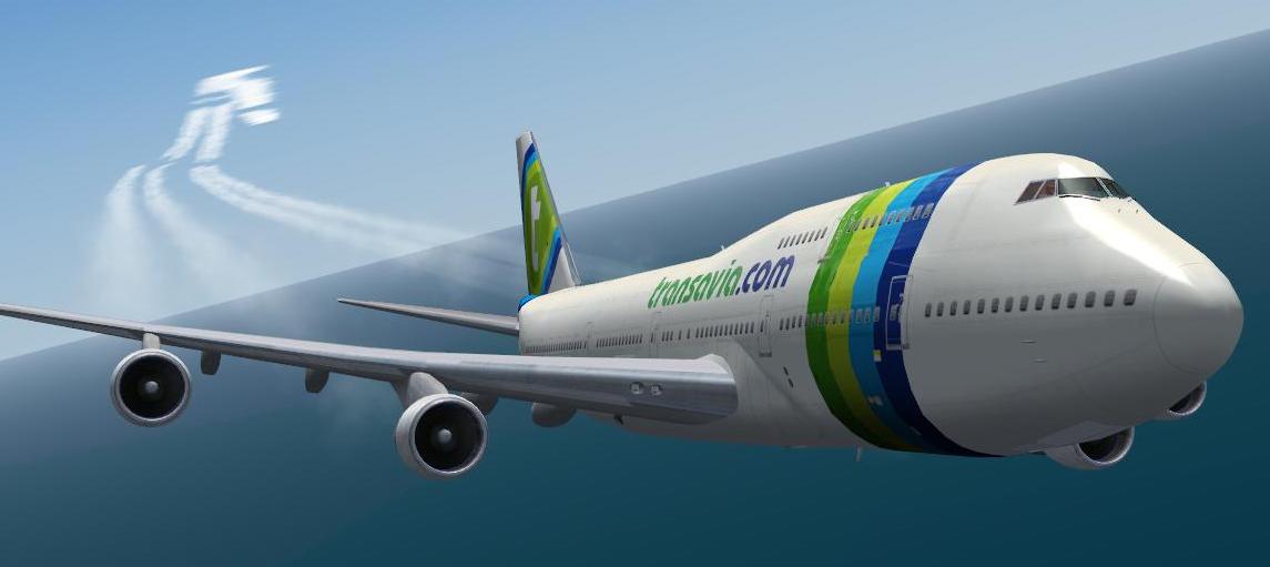 Project Opensky 747-300 Transavia Airlines — 1