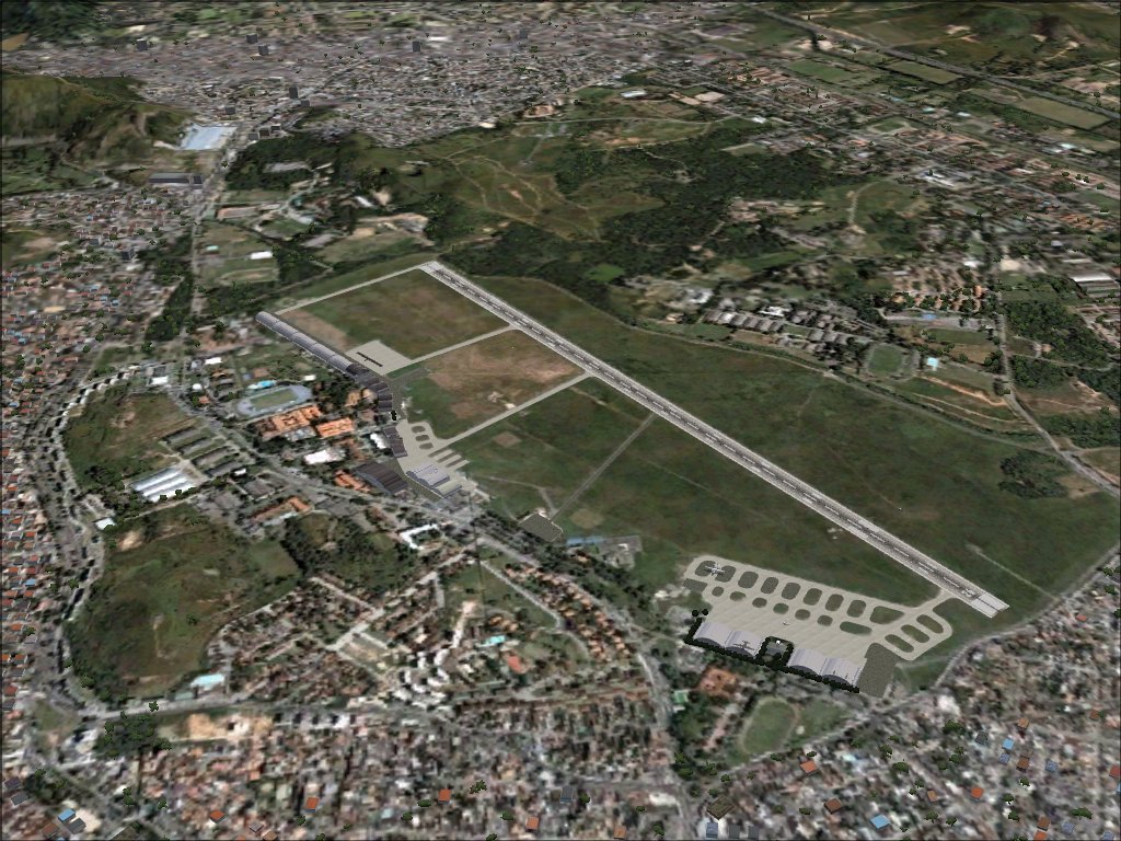 Scenery V2 Of The Afonsos Air Base - Sbaf – Rio De Janeiro - Brazil For Fs2004 - Installat — 1