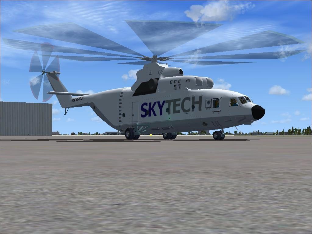 Mil Mi-26 Halo Vvs&Mcs For Fs2002 Largest In The World The Serial Transport Helicopter