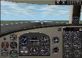 This Panel Is Designed For Classical Two-Engine Airplanes With Nose-Wheel Landing Gear