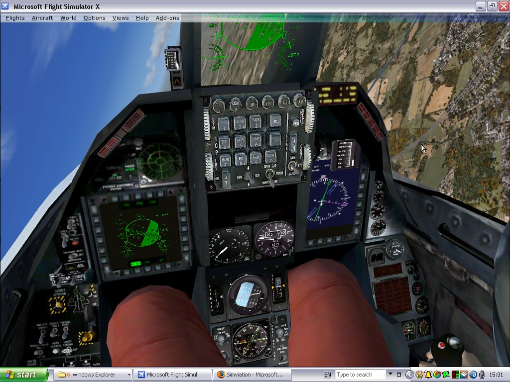 The Lockheed Martin F-16 Viper Thunderbird Created By Kirk Olsson Modified For Fsx — 1