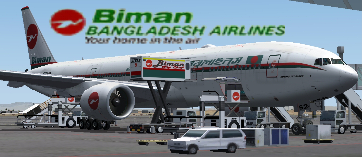Fs2004/Fsx Biman Boeing 777-200Er — 1