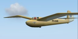 Schempp-Hirth Gö-3 Minimoa Vers.5D For Fsx A One Seat Glider Airplane For Performance Betw — 1