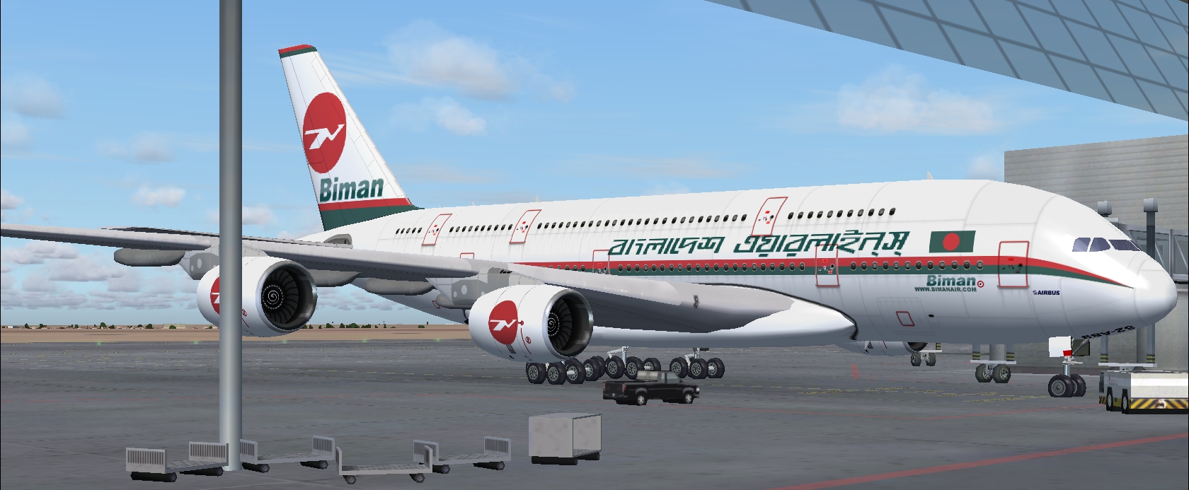 Biman Bangladesh Airlines Airbus A380-800 By: Aziz Palas - Biman Bangladesh Airlines Home — 1