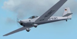 Scheibe Sf 25 C - Falke - Motorglider D-Kurt For Fsx Version 2B, By Wolfgang Piper