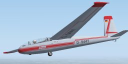 Let Blanik L-13 Glider Airplane For Flightsim X Version 4B, A Two Seater Glider Airplane I — 1