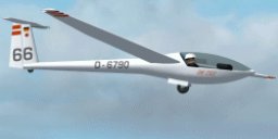 Dg-202 For Flight Simulator X Vers 4 E, A One Seat Glider Airplane For Performance Since 1