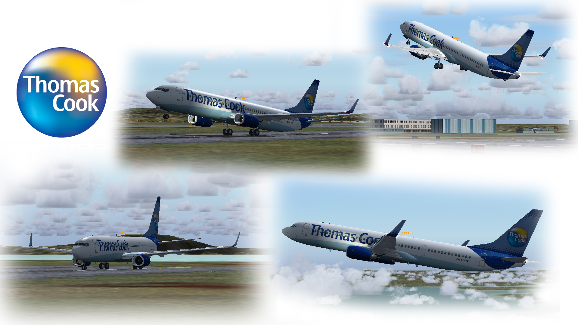 Project Opensky Thomas Cook Airlines Boeing 737-900Er - Blended Winglet By Thomas Irlam An — 1