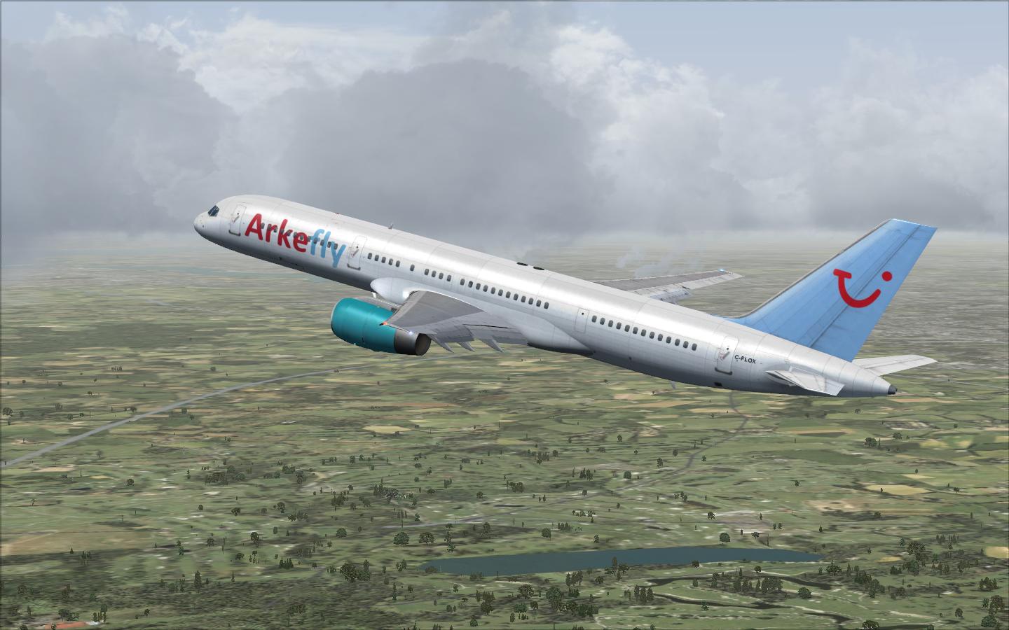 Captain Sim Boeing 757-200 Arkefly C-Flox Flight Simulator X Exclusively Author Lee Marrow — 1