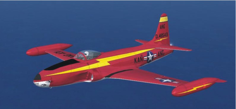 This Is An Update For Flight Simulator X Acceleration Of The Alphasim F-80 Shooting Star — 1