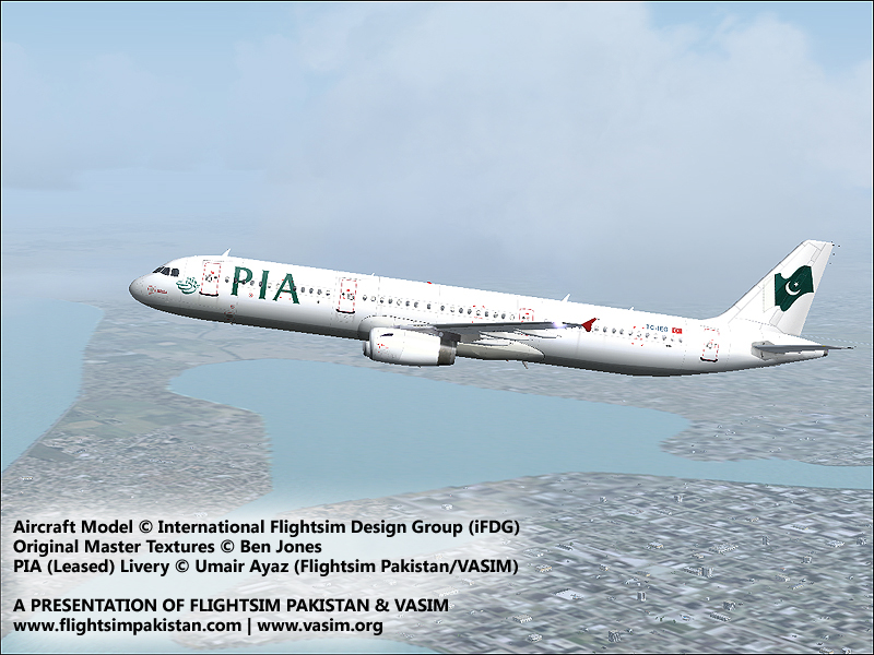 Fs2004 Airbus A321-232 Pia (Leased) Registration: Tc-Ieg — 1