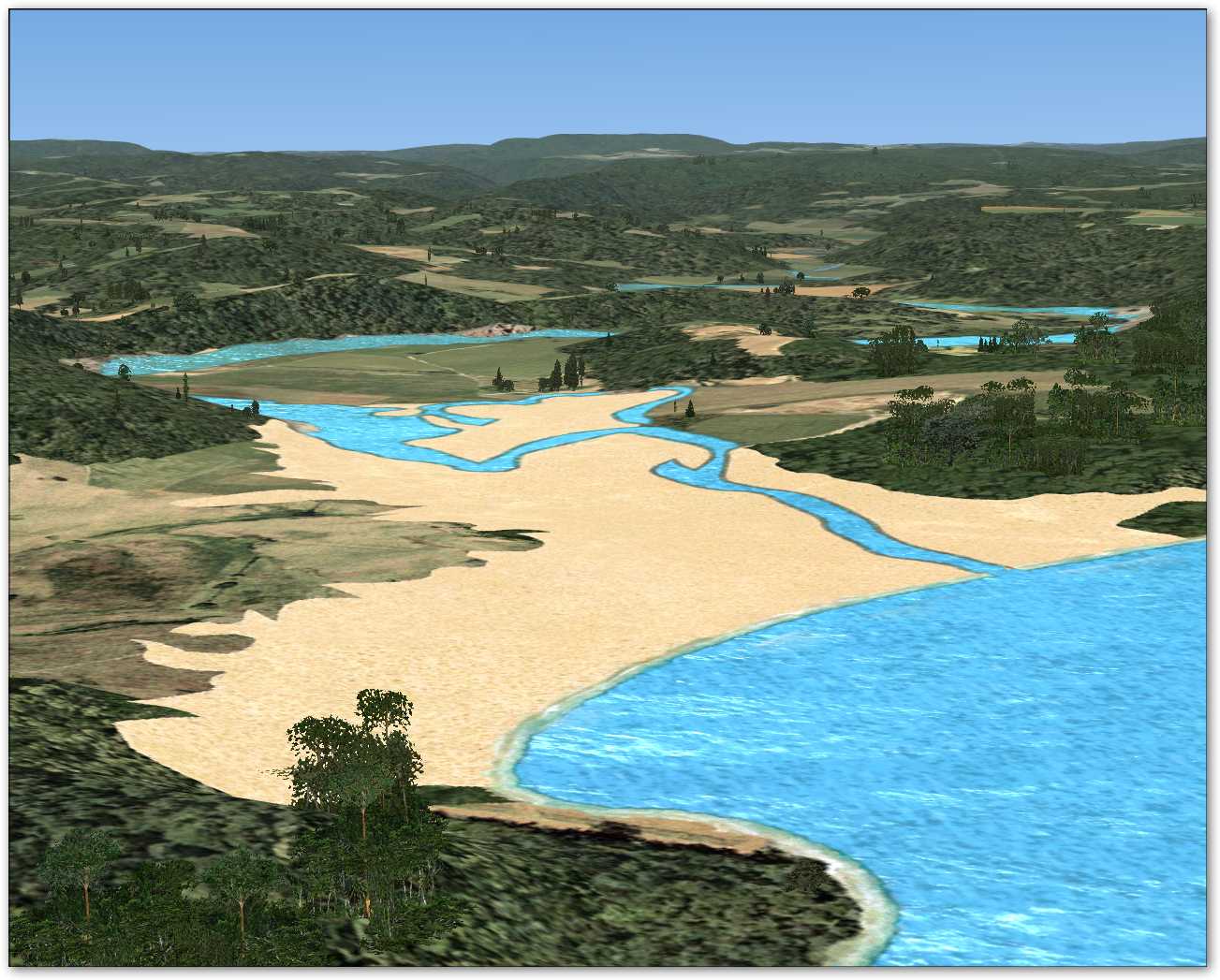 Fsx Scenery76M Strm Mesh For Southern Africa,0705 A Highly Detailed 76M Lod 9 Srtm Mesh Fo — 1