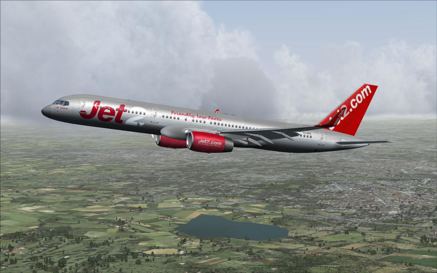 Captain Sim Boeing 757-200 Jet2 G-Lsac Flight Simulator X Exclusively Author Lee Marrow — 1