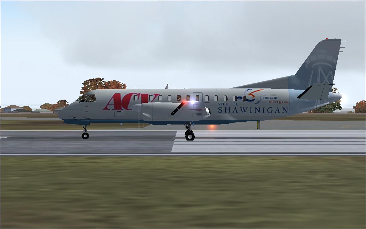 Fs2004 Saab 340B 34 Seat Twin Turbo-Prop Short/Medium Range Commuter Airliner — 1