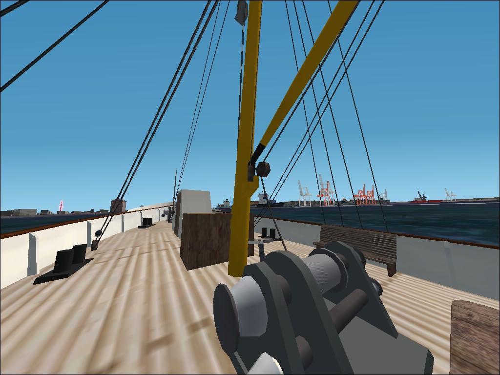 Fs2004 Steamship, Complete With Panel And Effect — 1