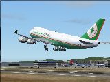 Boeing 747-45Ef/Scd Eva Air Fs2004 This Is Repainted Textures Of Eva Air Cargo Boeing 747- — 1