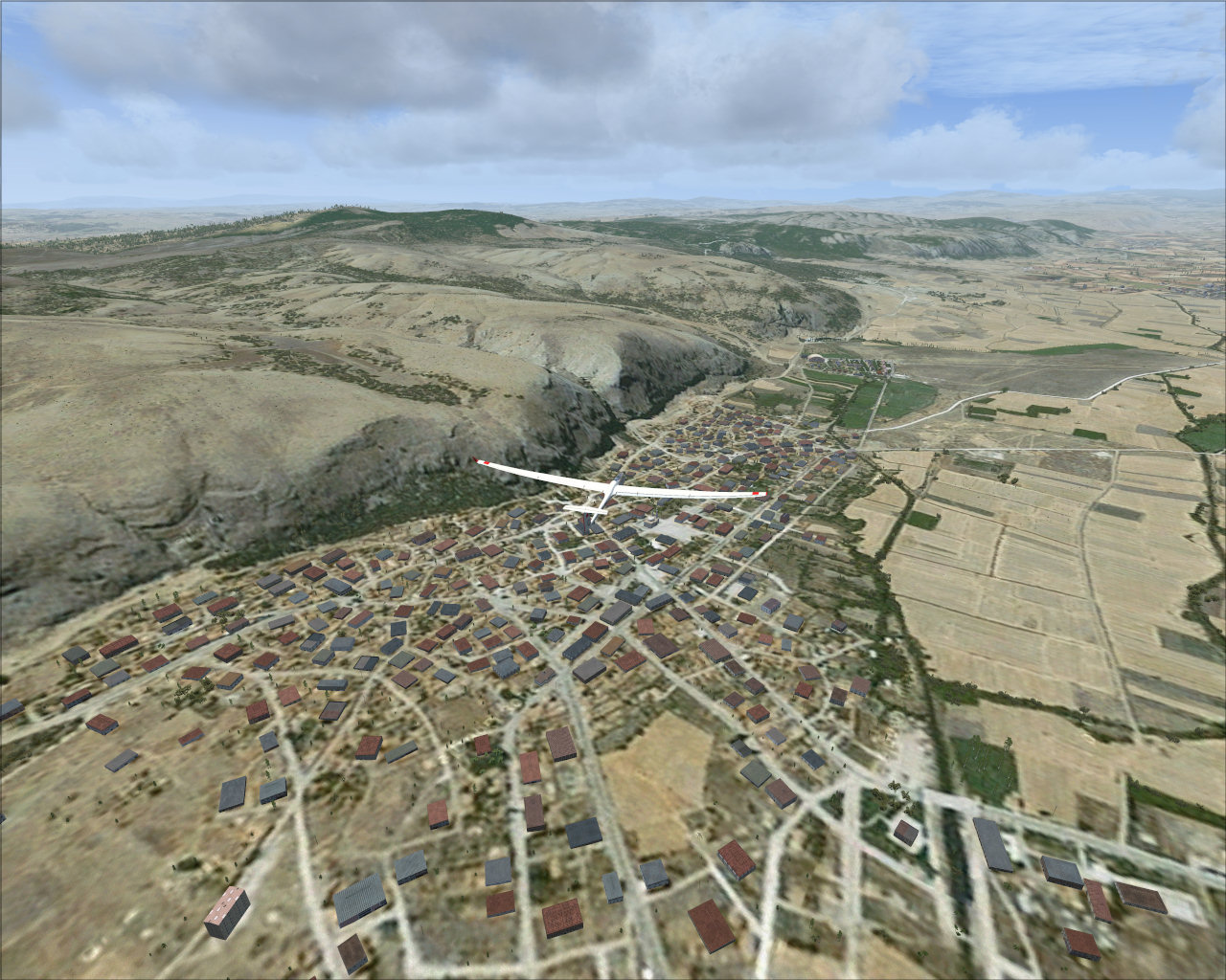 Fsx Turkey Eskisehir Inonu Airfield Scenery Fix A Little Fix To Eliminate The Thermals Ove — 1