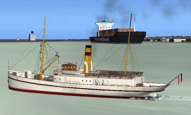 Fs2004 Fix For The Steamship, A Post And Passenger Ship, Prinz Heinrich (Prheinri.zip), Bu — 1