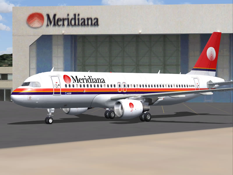Meridiana A320-200 Cfm Ifdg Airbus A320 — 1
