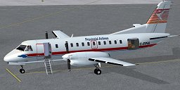 Fsx Saab 340B 34 Seat Twin Turbo-Prop Short/Medium Range Commuter Airliner