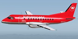 Fsx Saab 340B 34 Seat Twin Turbo-Prop Short/Medium Range Commuter Airliner