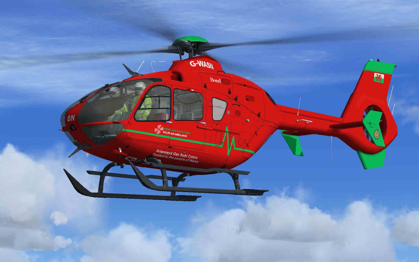 Nemeth Designs Eurocopter Ec135 - Wales Air Ambulance