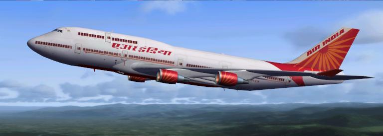 This Is The Air India Textures Repaint For The Ifly Boeing 747-400