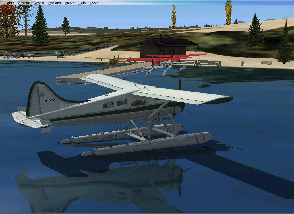 Fsx Washington Hannsville Sea Planes Is A Little Sea Airplane Airport That Gives Rides And