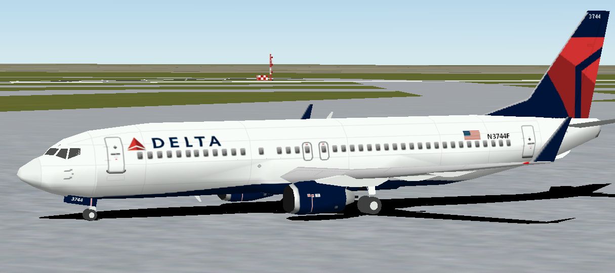 Flightsim Fs2004/Fs98 Delta Air Lines Boeing 737-800