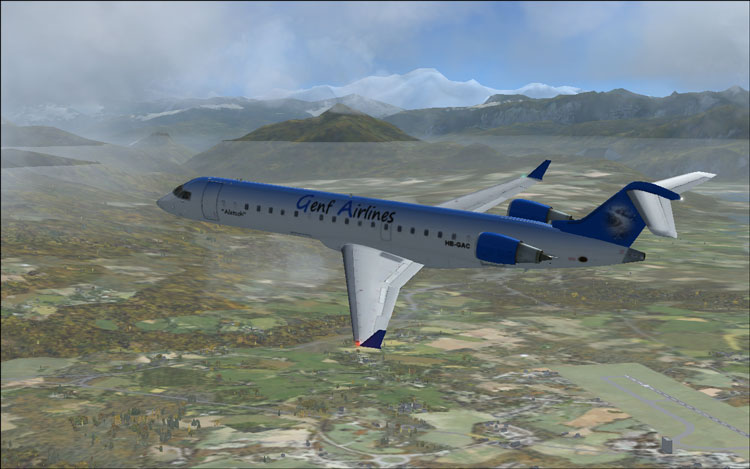 Genf Airlines Bombadier Crj 700 Textures Repaint Thomas Marmet — 1