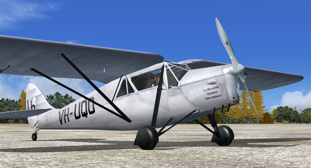 De Havilland Dh-80A Puss Moth Version 1.0 For Flight Simulator Fs2004 Exclusively Develope — 1