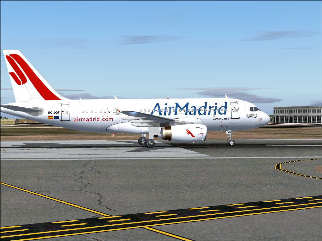 Airbus A319-132 Ec-Jqt Paseo De La Castellana Air Madrid Suspended All Operations On Decem — 1