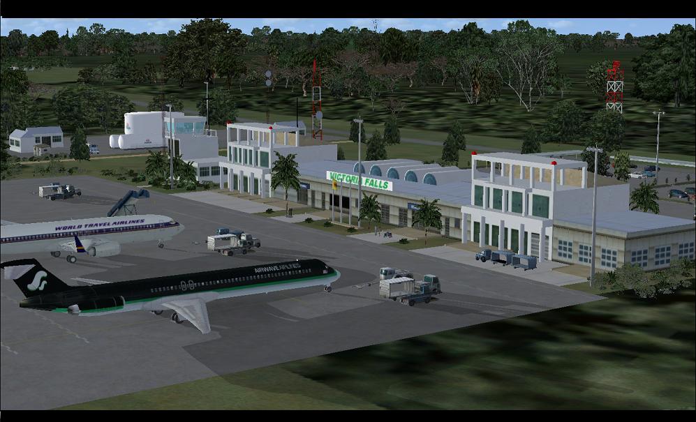 Victoria Falls Airport, Zimbabwe (Fvfa) Author : Jacques Botha And Frits Beyer Support : J — 1