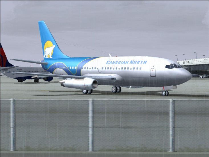 Fs2004/Fsx Canadian North 737-200 Any Questions Or Suggestions? — 1