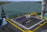 Portland Cargo Ship - 00Hs This Is A Cargo Ship Carrying Rail Freight Wagons In The Proces