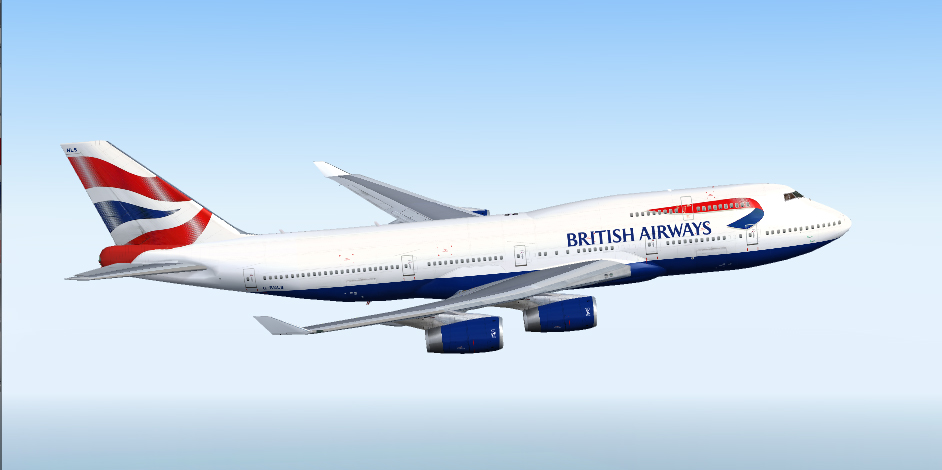Posky 747-400 V4 For Fs2004 — 1