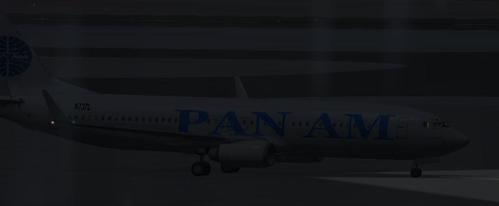 Boeing 737 - 800 Pan American World Airlines Texture For Fsx Designed By Reimo Tahula