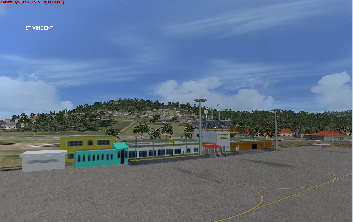 Scenery Of St Vincent And The Grenadines With Inside Redisign Of All Roads ,Coasts And Lan