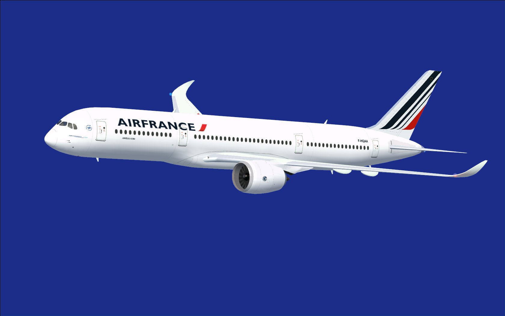 Fsx Airfrance Airbus A350-800 Xwb V2 — 1