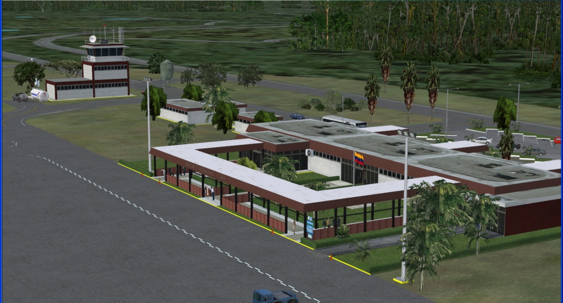 Fsx Scenery-La Fria Airport(Svlf)-Venezuela This Scenery Includes Detailed Terminal Buildi