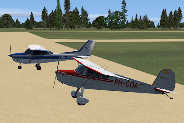 Texel Airport (Ehtx) Htai Cessna Single Engine Ai Package