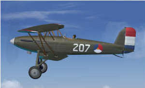 Fs9 Fokker D.xvii A Fokker Build Fighter For The Dutch L.va, (Aviation Section Of The Dutc — 1